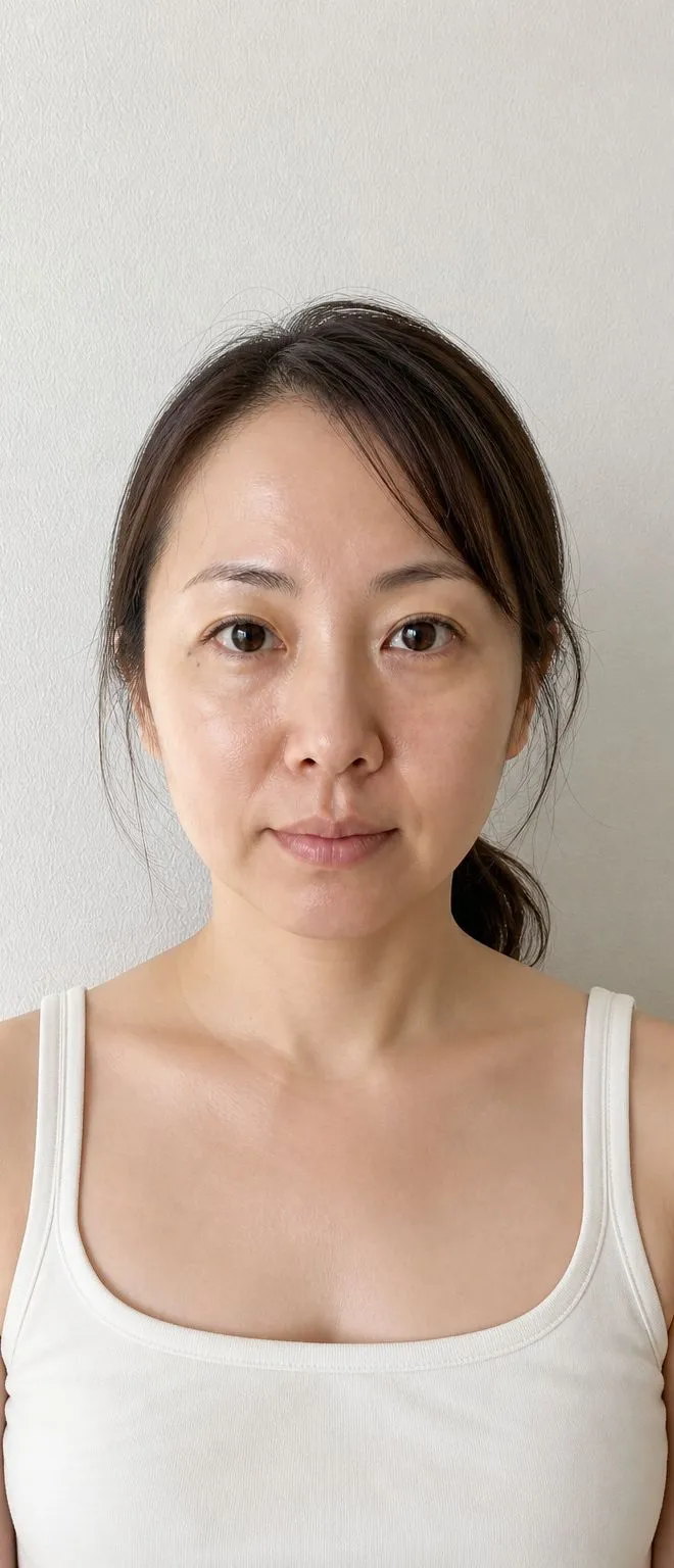 首肩から整えるフェイシャルのビフォーアフター（変化後）